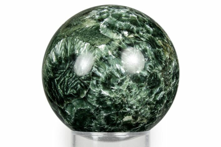 Polished Seraphinite Sphere - Siberia #352670